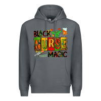 Rock black nurse magic Premium Hoodie - AdoDesignShop