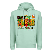 Seafoam black nurse magic Premium Hoodie - AdoDesignShop