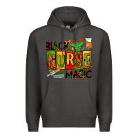 Smoke black nurse magic Premium Hoodie - AdoDesignShop