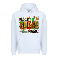 White black nurse magic Premium Hoodie - AdoDesignShop