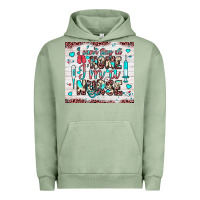 Pigment Oil Green i can’t stay at home i’m a nurse Urban Hoodie - JahusDesignShop