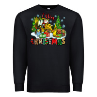 Black i dig christmas Premium Sweatshirt - Zillion Design Studio