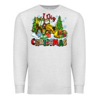 Oatmeal Heather i dig christmas Premium Sweatshirt - Zillion Design Studio