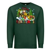 Sports Green i dig christmas Premium Sweatshirt - Zillion Design Studio