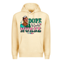 Pina Colada afro  nurse dope black Premium Hoodie - AdoDesignShop