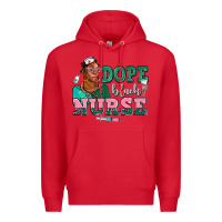 Red afro  nurse dope black Premium Hoodie - AdoDesignShop