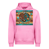 Fuchsia Pink nurse leopard heart Urban Hoodie - JahusDesignShop