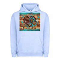 Pigment Grape Ice nurse leopard heart Urban Hoodie - JahusDesignShop