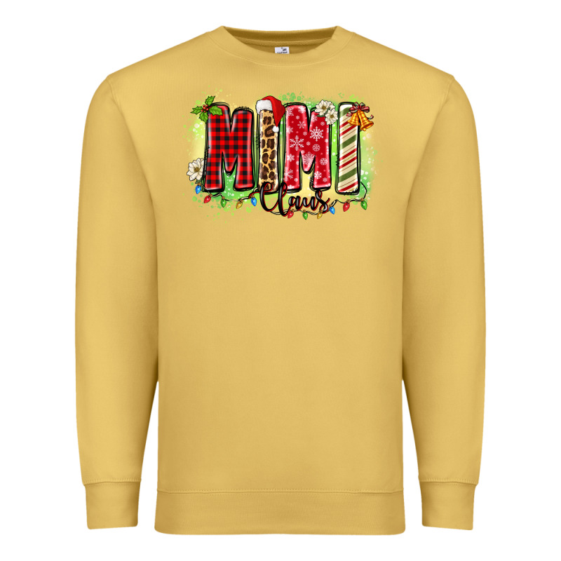 Mimi Claus Premium Sweatshirt by Zillion Design Studio | Teevron