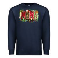 Navy mimi claus Premium Sweatshirt - Zillion Design Studio