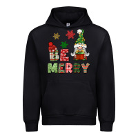 Black be merry Urban Hoodie - BundleAndBundleShop