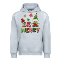 Heather Grey be merry Urban Hoodie - BundleAndBundleShop
