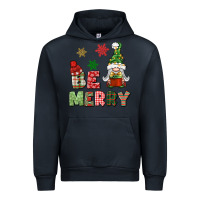 Navy be merry Urban Hoodie - BundleAndBundleShop