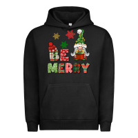 Pigment Black be merry Urban Hoodie - BundleAndBundleShop