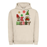 Pigment French Oak be merry Urban Hoodie - BundleAndBundleShop