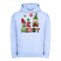Pigment Grape Ice be merry Urban Hoodie - BundleAndBundleShop
