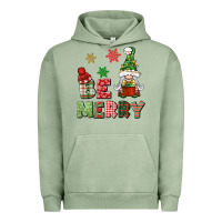 Pigment Oil Green be merry Urban Hoodie - BundleAndBundleShop