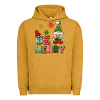 Pigment Peanut Butter be merry Urban Hoodie - BundleAndBundleShop