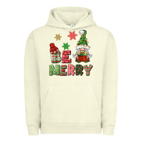 Pigment Pistachio be merry Urban Hoodie - BundleAndBundleShop