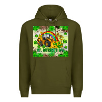 Army Green i dig st patrick s day Premium Hoodie - JahusDesignShop