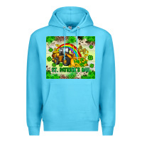 Ocean Blue i dig st patrick s day Premium Hoodie - JahusDesignShop