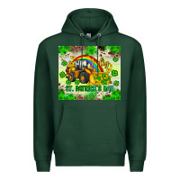 Sports Green i dig st patrick s day Premium Hoodie - JahusDesignShop