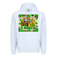 White i dig st patrick s day Premium Hoodie - JahusDesignShop