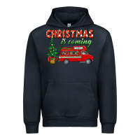 Navy christmas is coming Urban Hoodie - BundleAndBundleShop
