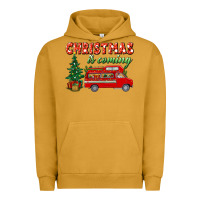Pigment Peanut Butter christmas is coming Urban Hoodie - BundleAndBundleShop