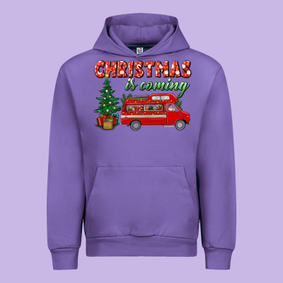 Christmas Is Coming Urban Hoodie Designed By Bundleandbundleshop