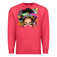 Cardinal 90s messy bun Premium Sweatshirt - texasbilliewilder