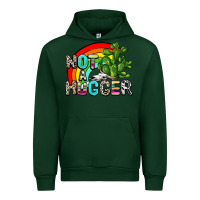Forest Green not a hugger Urban Hoodie - AdoDesignShop