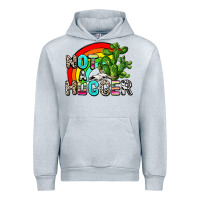 Heather Grey not a hugger Urban Hoodie - AdoDesignShop