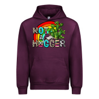 Mauve Wine not a hugger Urban Hoodie - AdoDesignShop