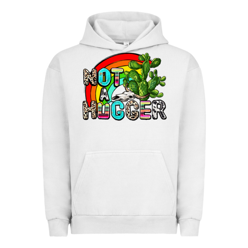 Not A Hugger Urban Hoodie by AdoDesignShop | Teevron