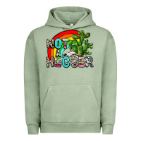 Pigment Oil Green not a hugger Urban Hoodie - AdoDesignShop