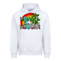 White not a hugger Urban Hoodie - AdoDesignShop