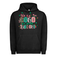 Pigment Black life is good you should take one Urban Hoodie - AdoDesignShop