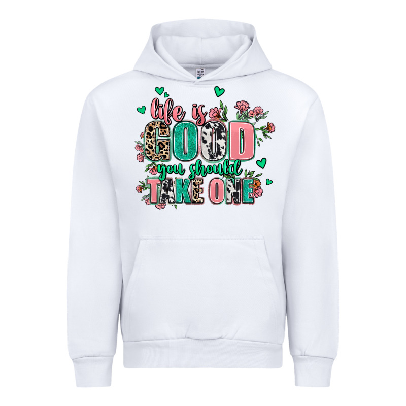 Life Is Good You Should Take One Urban Hoodie by AdoDesignShop | Teevron