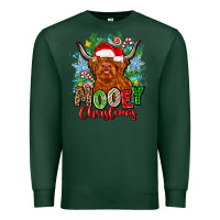 Sports Green mooey christmas Premium Sweatshirt - Zillion Design Studio