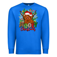 True Royal mooey christmas Premium Sweatshirt - Zillion Design Studio