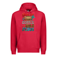 Cardinal give me coffee and jesus Premium Hoodie - BundleAndBundleShop