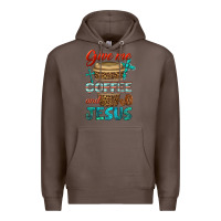 Coffee give me coffee and jesus Premium Hoodie - BundleAndBundleShop