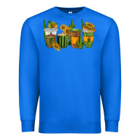 True Royal cactus coffee cups Premium Sweatshirt - texasbilliewilder