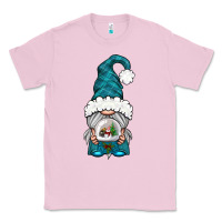 Bubblegum Pink winter gnome with snow globe Classic Tee - BundleAndBundleShop