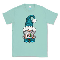 Seafoam winter gnome with snow globe Classic Tee - BundleAndBundleShop
