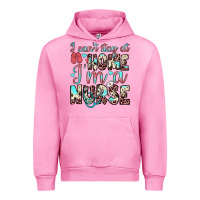 Fuchsia Pink i can’t stay at home i’m a nurse Urban Hoodie - JahusDesignShop