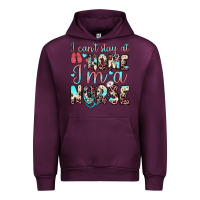 Mauve Wine i can’t stay at home i’m a nurse Urban Hoodie - JahusDesignShop