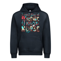 Navy i can’t stay at home i’m a nurse Urban Hoodie - JahusDesignShop