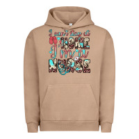 Pigment Burro i can’t stay at home i’m a nurse Urban Hoodie - JahusDesignShop